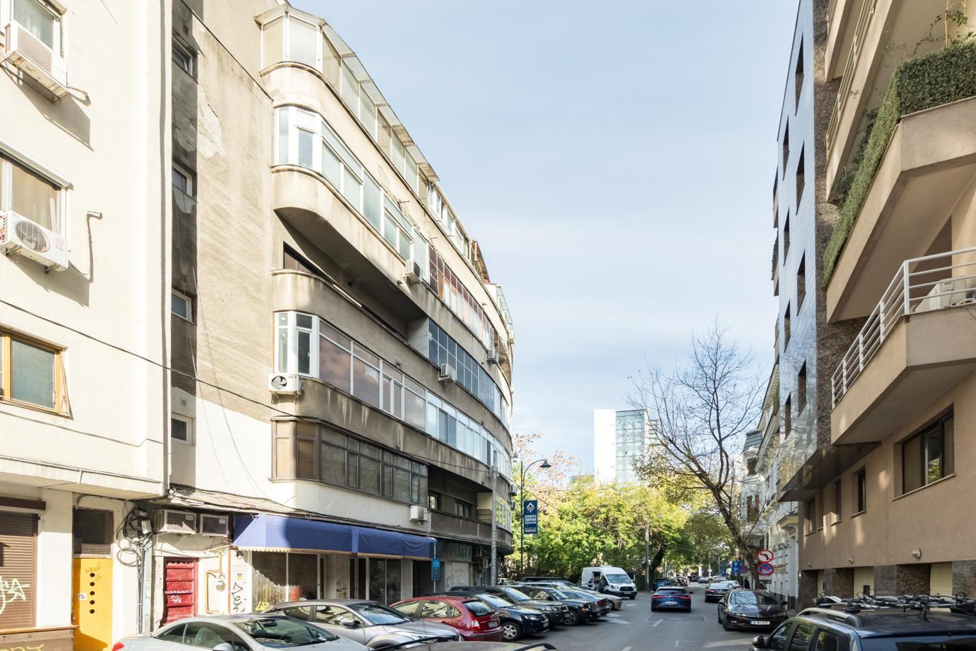 Urban Dream Studio With City Views & Comfort Bukurešť Exteriér fotografie