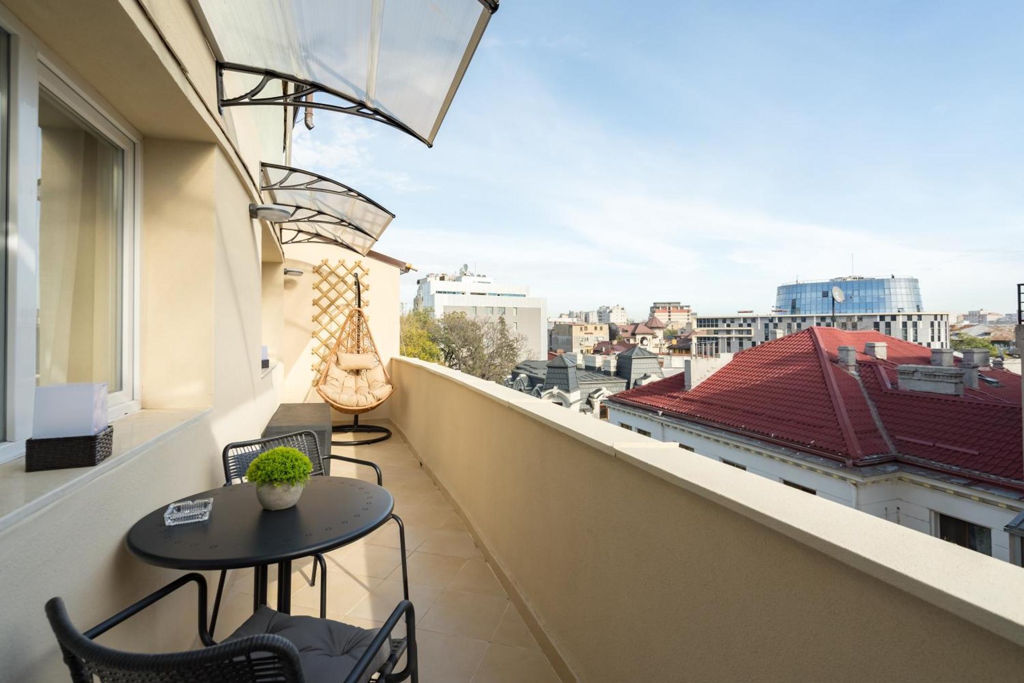 Urban Dream Studio With City Views & Comfort Bukurešť Exteriér fotografie